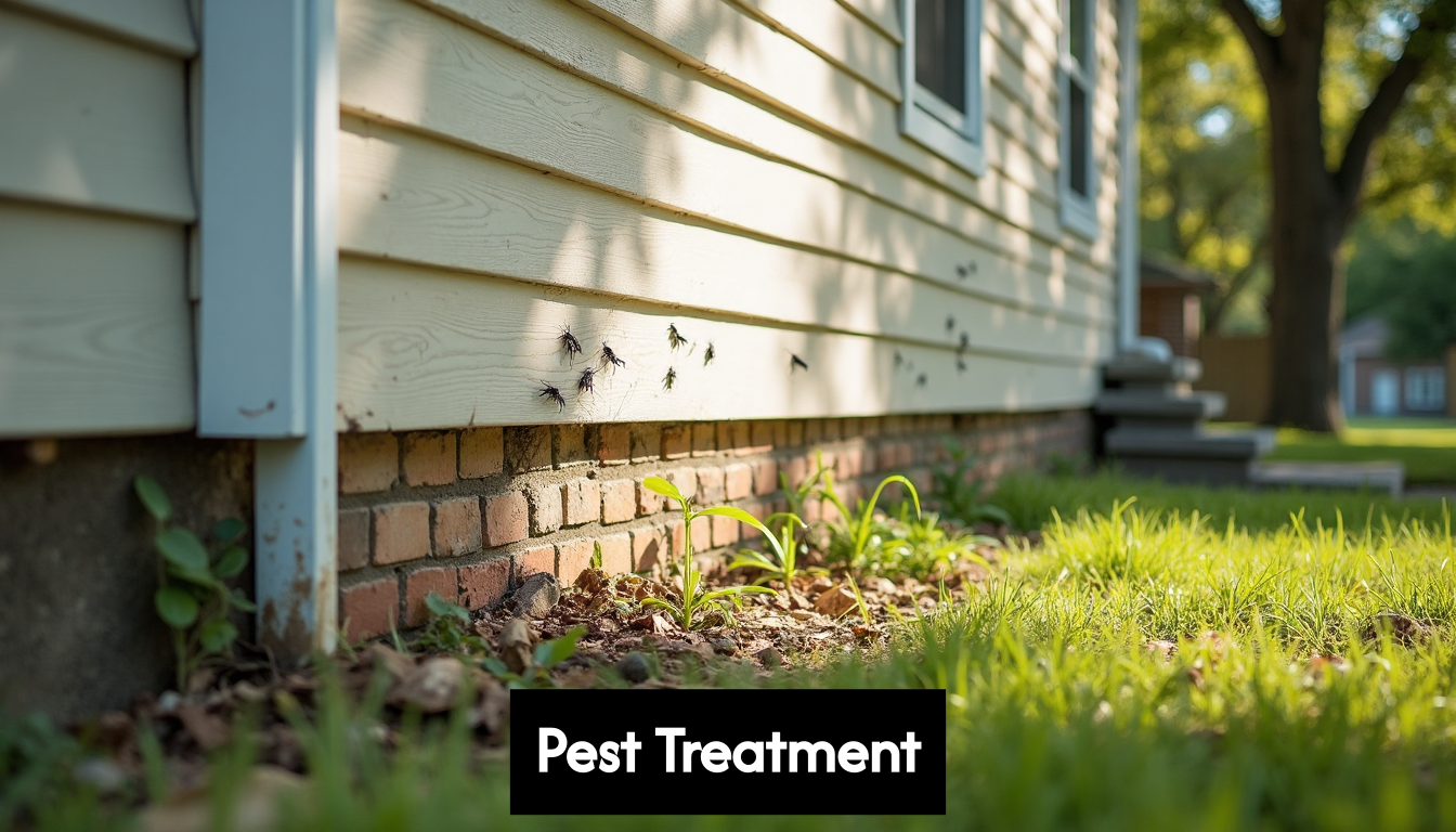 Top Signs You Need Pest Treatment: Texas Homeowner Guide 2025 Texas home with signs of pest infestation