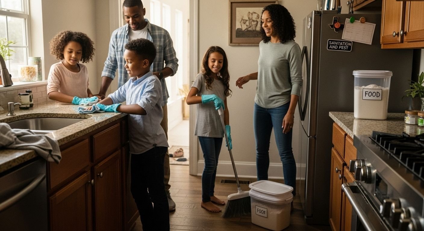 Sanitation and Pest Control Tips for Texas Homes 2025 sanitation pest control