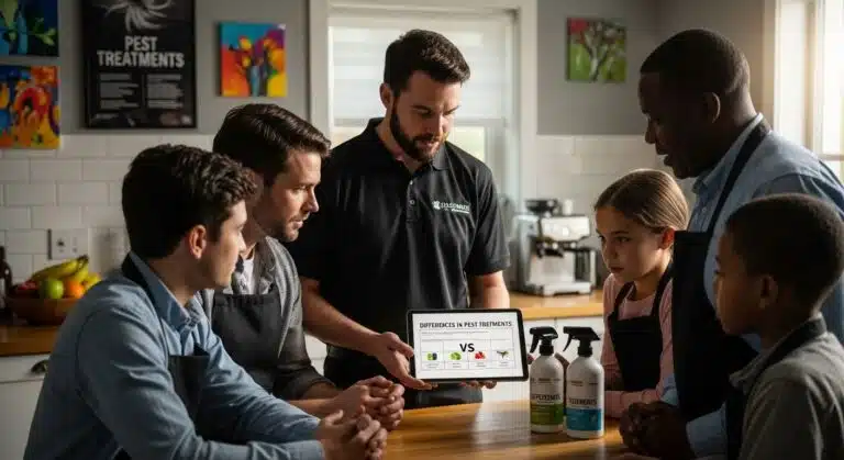 pest treatments differences consultation