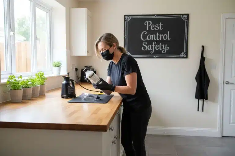 DIY pest control safety