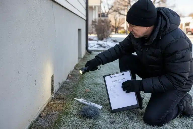 preventing pests winter inspection
