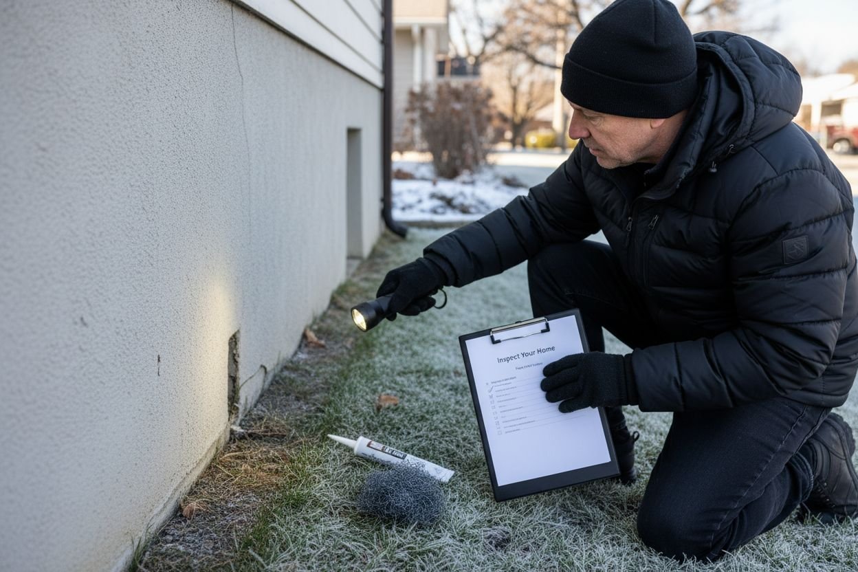 preventing pests winter inspection
